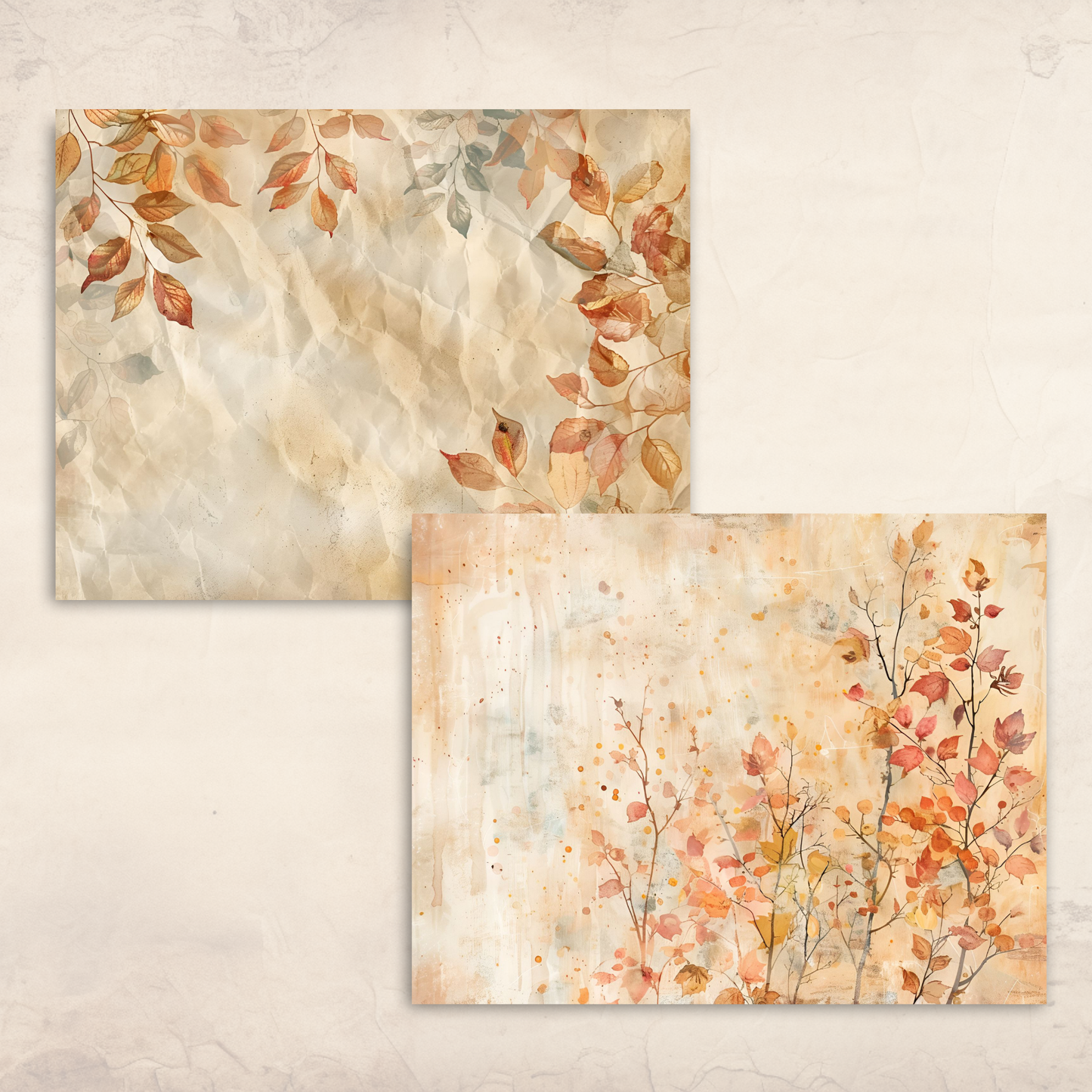 Pumpkin Spice Junk Journal Kit – Printable Fall Ephemera & Cozy Autumn Pages