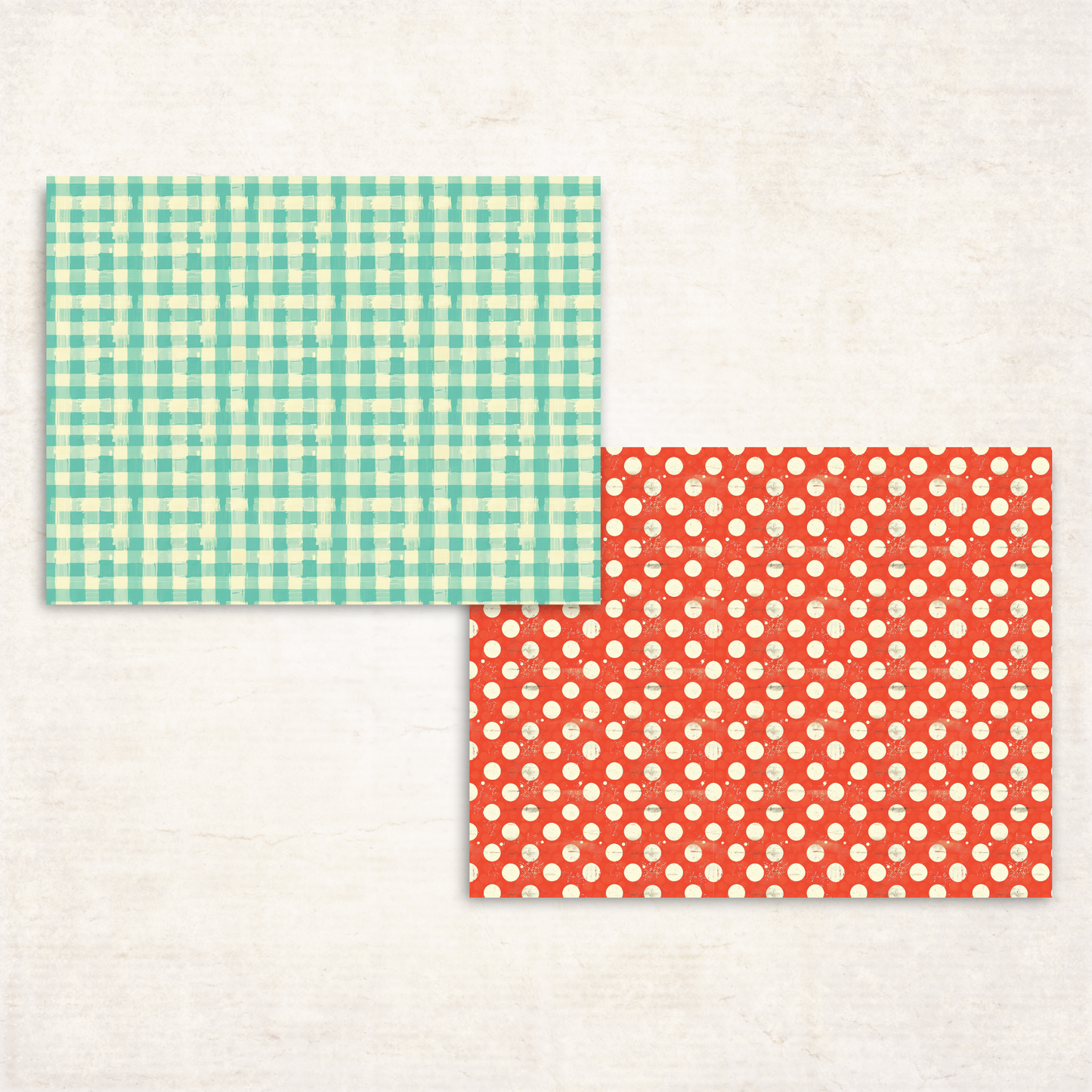 Vintage 1950s Sewing Patterns Scrapbook Paper