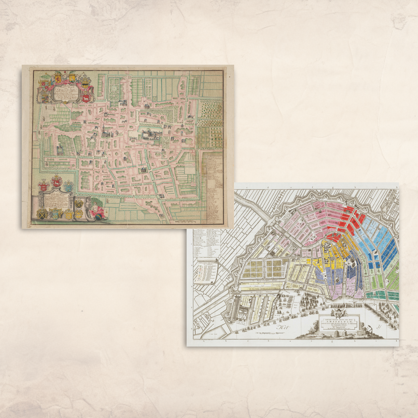 Vintage Maps Ephemera – 12 Printable Antique Map Pages for Junk Journals & Collage