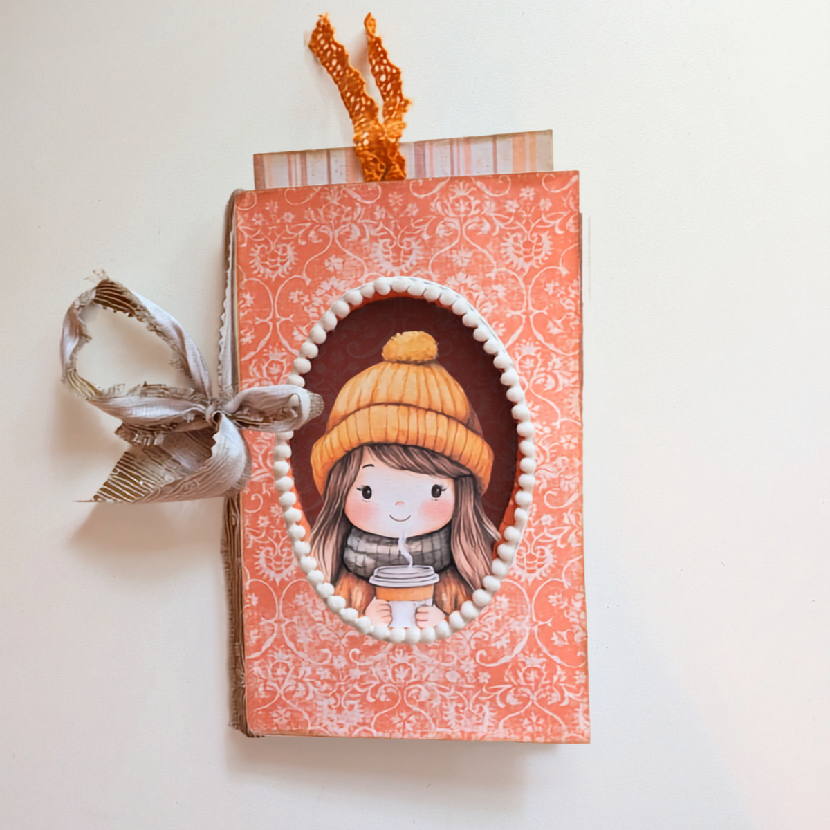 Cozy Fall Coffee Folio Printable – Pumpkin Spice Junk Journal Kit – Autumn Ephemera & Journal Pages